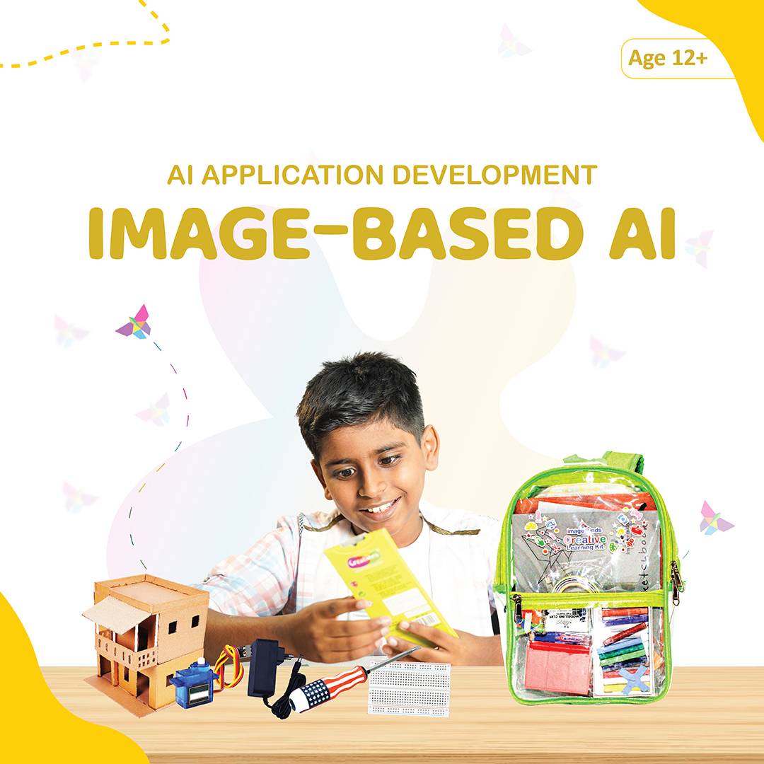 Image Based AI – AI App Development Creative Learning Kit (Age 12+ Yrs) with Video Tutorials & Instruction Manual